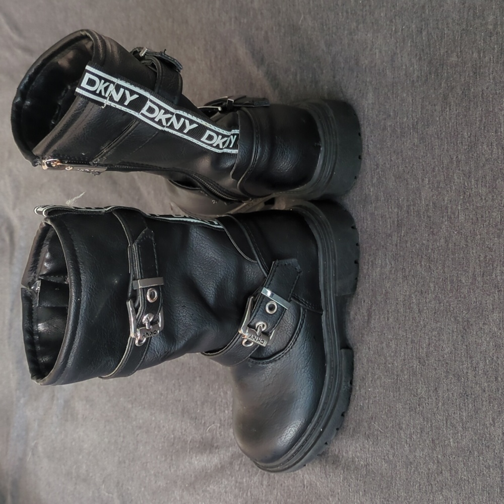 Toddler girl combat boots